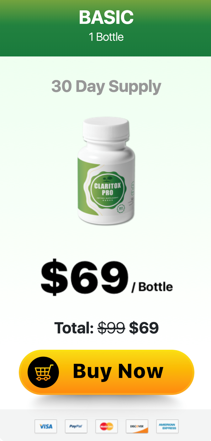 Claritox Pro Buy 1 Bottle